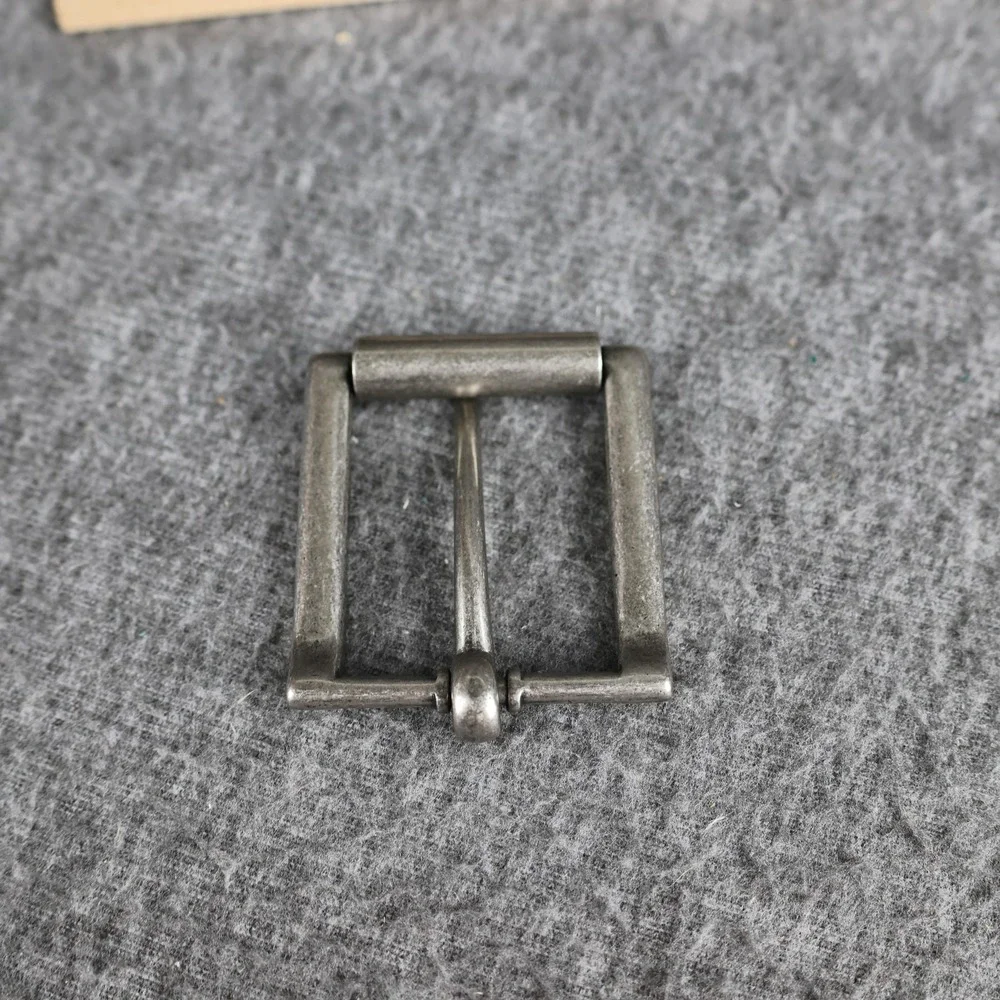 VTG Harley-Davidson Belt Buckle Mens Silver Rectangular Logo Metal Single Tongue